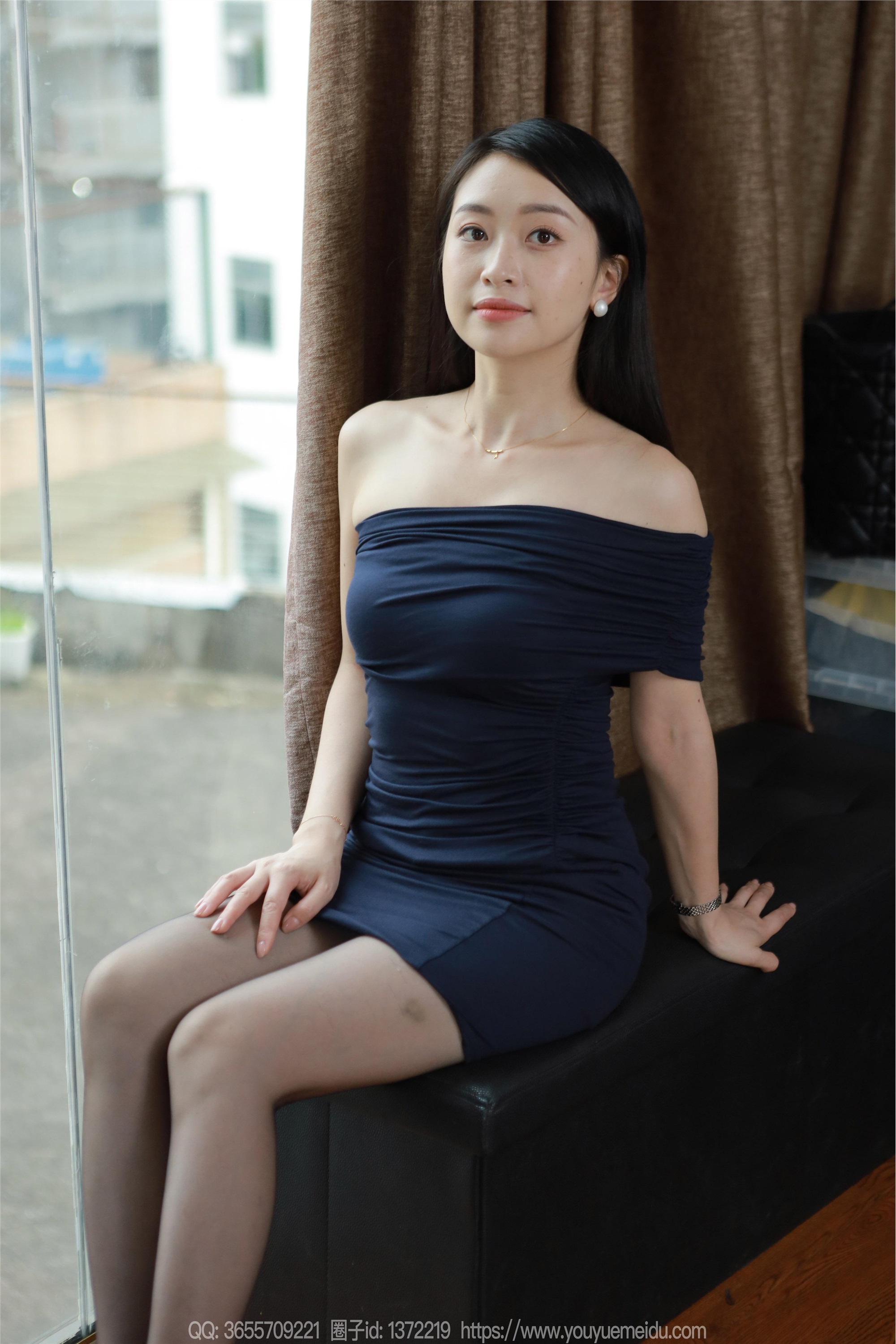 IESS异思趣向  2024.06.16 丝享家 1769 小婕《一字肩包臀裙》